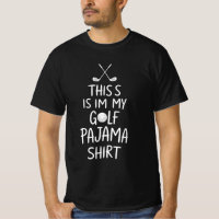 Lustiger Golfer Dies ist mein Golf-Pyjama-Pyjama-S