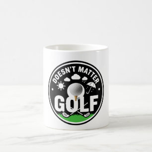 Lustiger Golfspruch für Golfer Kaffeetasse