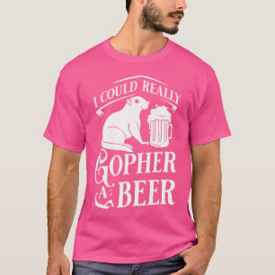 Lustiger Gopher-Jäger Tödliche Fallen T-Shirt