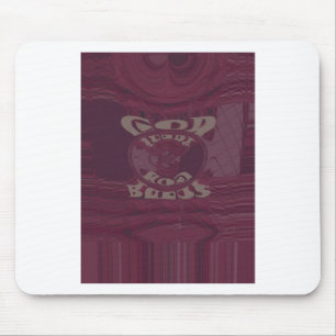 Lustiger Gott segne Kenia  Hakuna Matata Giraffen  Mousepad