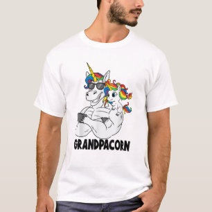 Lustiger Grandpa-Einhorn-Opa-Grandpacorn-Muskelshi T-Shirt
