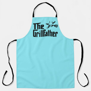 Lustiger Grill Vater Wort Kunst Schürze