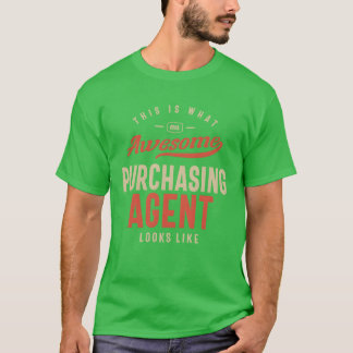 Lustiger großartiger Einkaufsagent Job Beruf frie T-Shirt