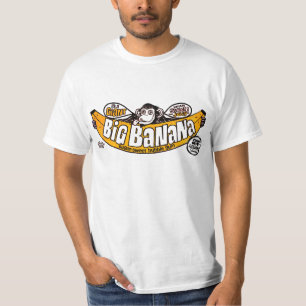 Lustiger große Banane Kaugummi T-Shirt