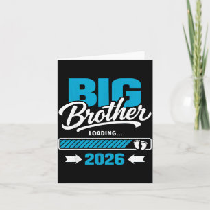 Lustiger großer Bruder 2026 lädt, zum großen beför Karte