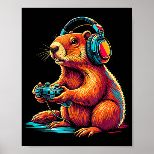 Lustiger Groundhog-Day-Videospiel-Murmeltiere 67-M Poster