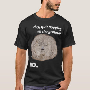 Lustiger Groundhog-Witz Groundhog Day Woodchuck Zi T-Shirt