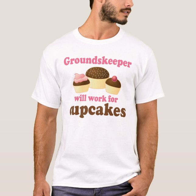 Lustiger Groundskeeper T-Shirt (Vorderseite)