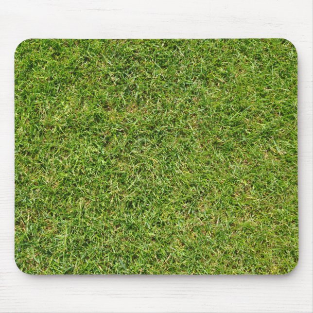 Lustiger grünes Gras-Rasen Mousepad (Vorne)