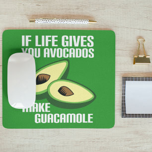 Lustiger Guacamole-Avocado-Witz Mousepad