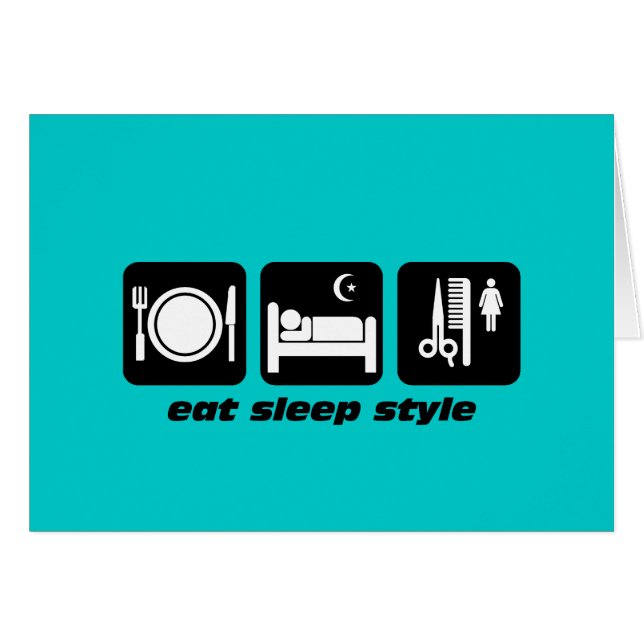 Lustiger Haar-Stylist (Vorderseite (Horizontal))