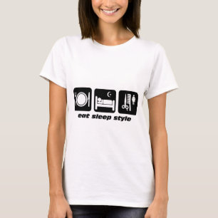 Lustiger Haar-Stylist T-Shirt