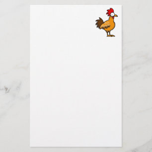 Lustiger Hahn Briefpapier