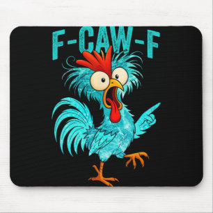 Lustiger Hahn-Hühner-Farm-Tier-Humor Bi Mousepad