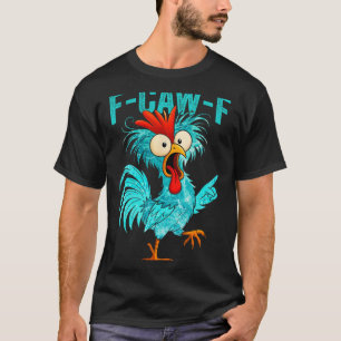 Lustiger Hahn Hühner Farm Tier Humor Bi T-Shirt