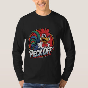 Lustiger Hahn Pickt Aus Liebe Hähne Farm T-Shirt