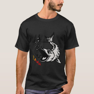 lustiger Hai - geboren, um eine Legende des Angeln T-Shirt