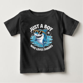 Lustiger Hai-Zitat  Baby T-shirt