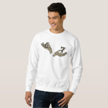 Lustiger Halloween 6 7 Meme Skeletthände Hoodie