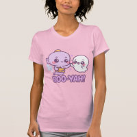 Lustiger Halloween-Aufkleber – Kawaii-Genie und Ge