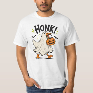 Lustiger Halloween-Gans-Geist T-Shirt