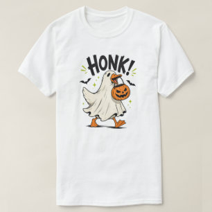 Lustiger Halloween-Gans-Geist T-Shirt
