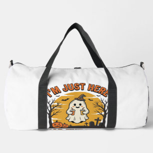 Lustiger Halloween-Geist hier für die Buh Vintage  Duffle Bag