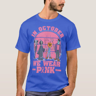 Lustiger Halloween Gruseliger Brustkrebs Im Oktobe T-Shirt