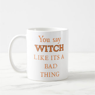 Lustiger Halloween-Hexenwitz Kaffeetasse