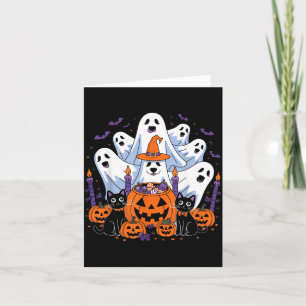 Lustiger Halloween-Hund-Geist Halloween-Hund Männe Karte