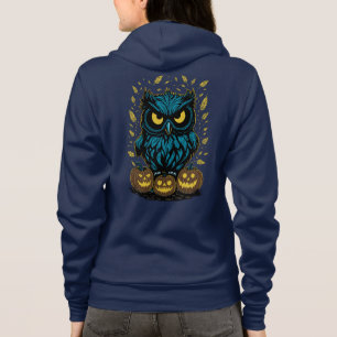 Lustiger Halloween-Kauz Hoodie