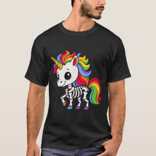 Lustiger Halloween-Kostüm für Skelett-Einheitslieb T-Shirt