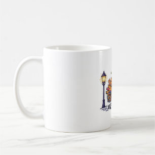 Lustiger Halloween-Kunst Hexeneinkauf Kaffeetasse