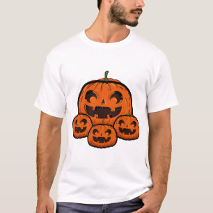Lustiger Halloween-Kürbis, Gruseliger Halloween T-Shirt