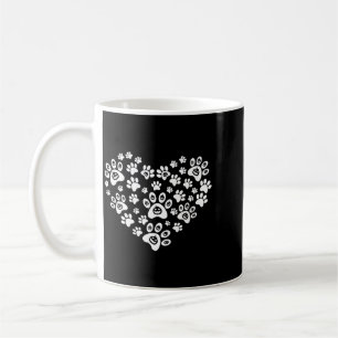 Lustiger Halloween-Kürbis-Hundepfoten - Halloween- Kaffeetasse