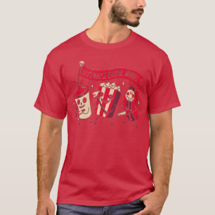 Lustiger Halloween-Lass uns Horrorfilme anschauen T-Shirt