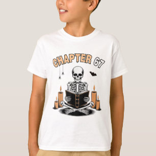 Lustiger Halloween-Skelett-Lesebuch 67 Memes _2 T-Shirt
