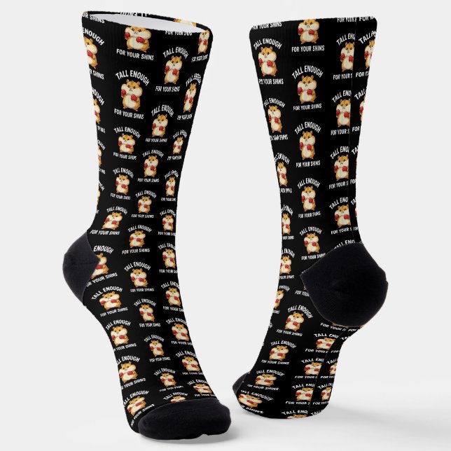 Lustiger Hamster-Boxkampf groß genug für deine Sch Socken (Gewinkelt)