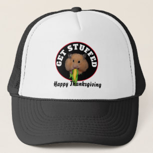 Lustiger Hamster Thanksgiving Truckerkappe