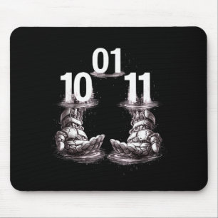 Lustiger Hände Roboter 01 10 11 Robo Mousepad