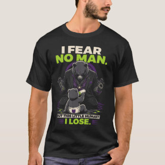 Lustiger harter Vater, ich fürchte keinen Mann Bär T-Shirt