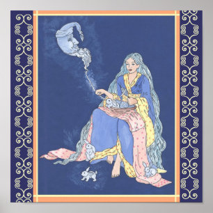 Lustiger Häschen-Traum Poster