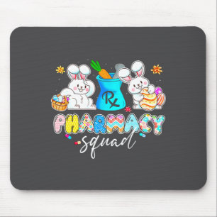 Lustiger Hase Apotheker Apotheke Team Glücklich Mousepad