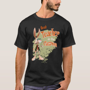 Lustiger Hase Bester Lehrer im Klassenzimmer T-Shirt