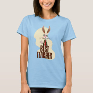 Lustiger Hase Bester Lehrer T-Shirt