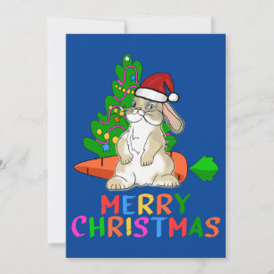 Lustiger Hase Frohe Weihnachten Elegant