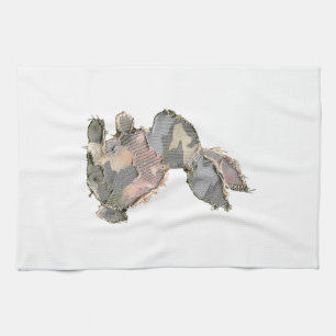 Lustiger Hase Häkel Patchwork Tarnhase Fröhliche O Geschirrtuch