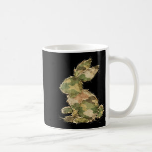 Lustiger Hase Häkeln Patchwork-Tarnung Kaninchen g Kaffeetasse