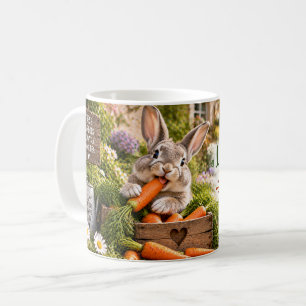 Lustiger Hase Karottenliebhaber Kaffeetasse
