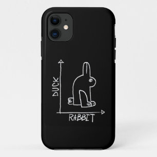Lustiger Hase oder Ente, Wildtier-Diptychon Case-Mate iPhone Hülle